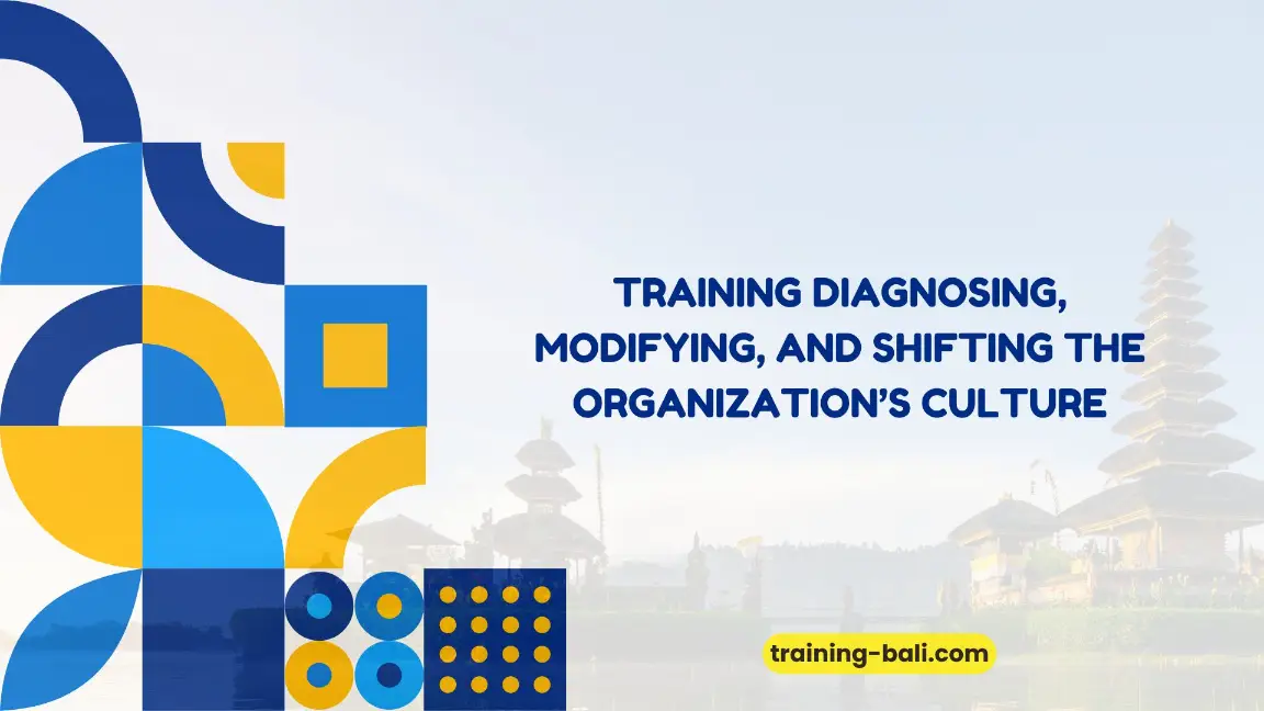 PELATIHAN DIAGNOSING MODIFYING THE ORGANIZATION BALI